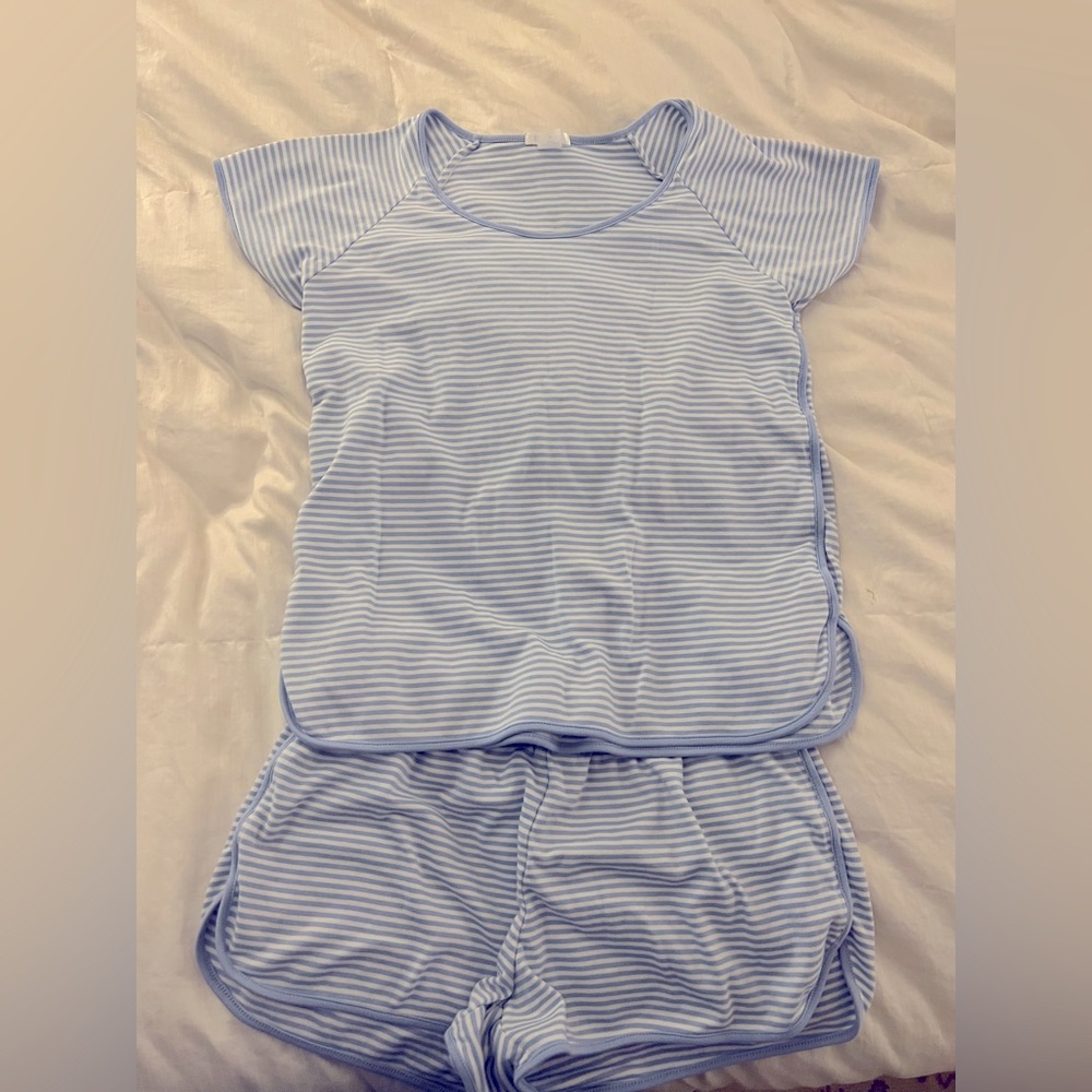 Lake Pajamas XS Pima Shorts Set in Hydrangea